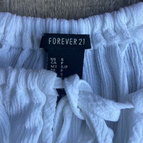 Forever 21 white small Halter Blouse - Picture 3 of 5